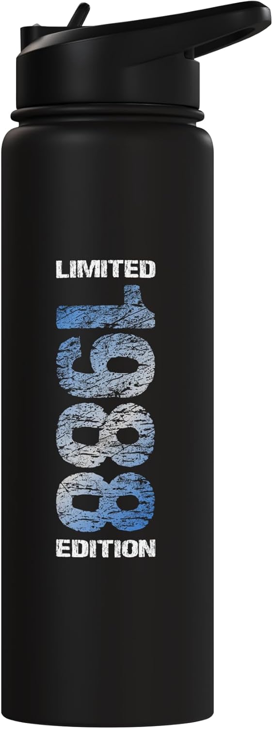 Botella de agua acero inoxidable insulada edición limitada 1988