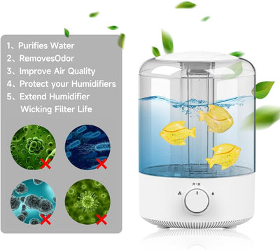 Limpiador tanque humidificador 10 filtros universales