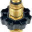 Adaptador propano QCC1 a CGA600 para calentador