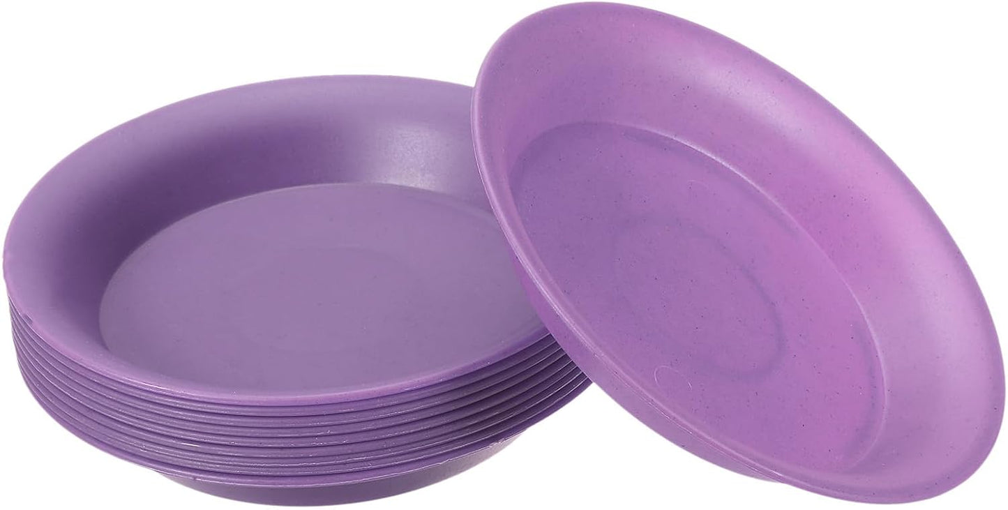 Bandeja drenaje plástico 6pulg set 10 para macetas interiores