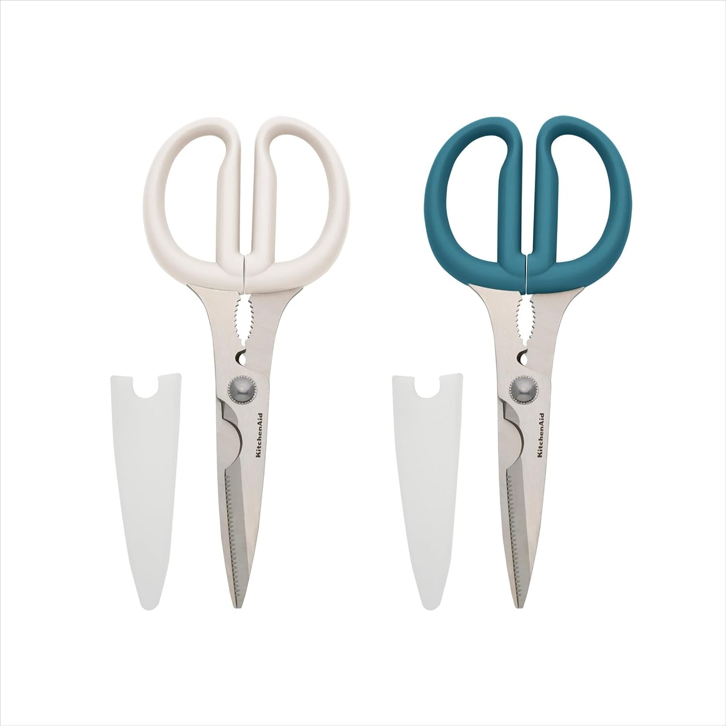 Set 2 Tijeras Multiusos con Cascanueces y Abrebotellas