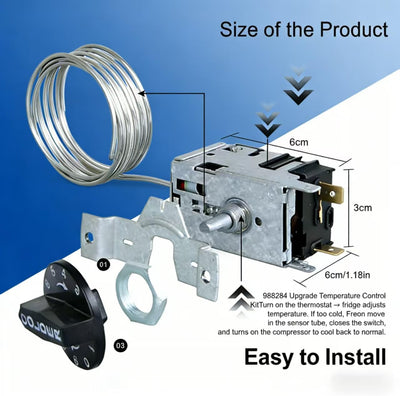 Kit control temperatura termostato congelador serie 077B