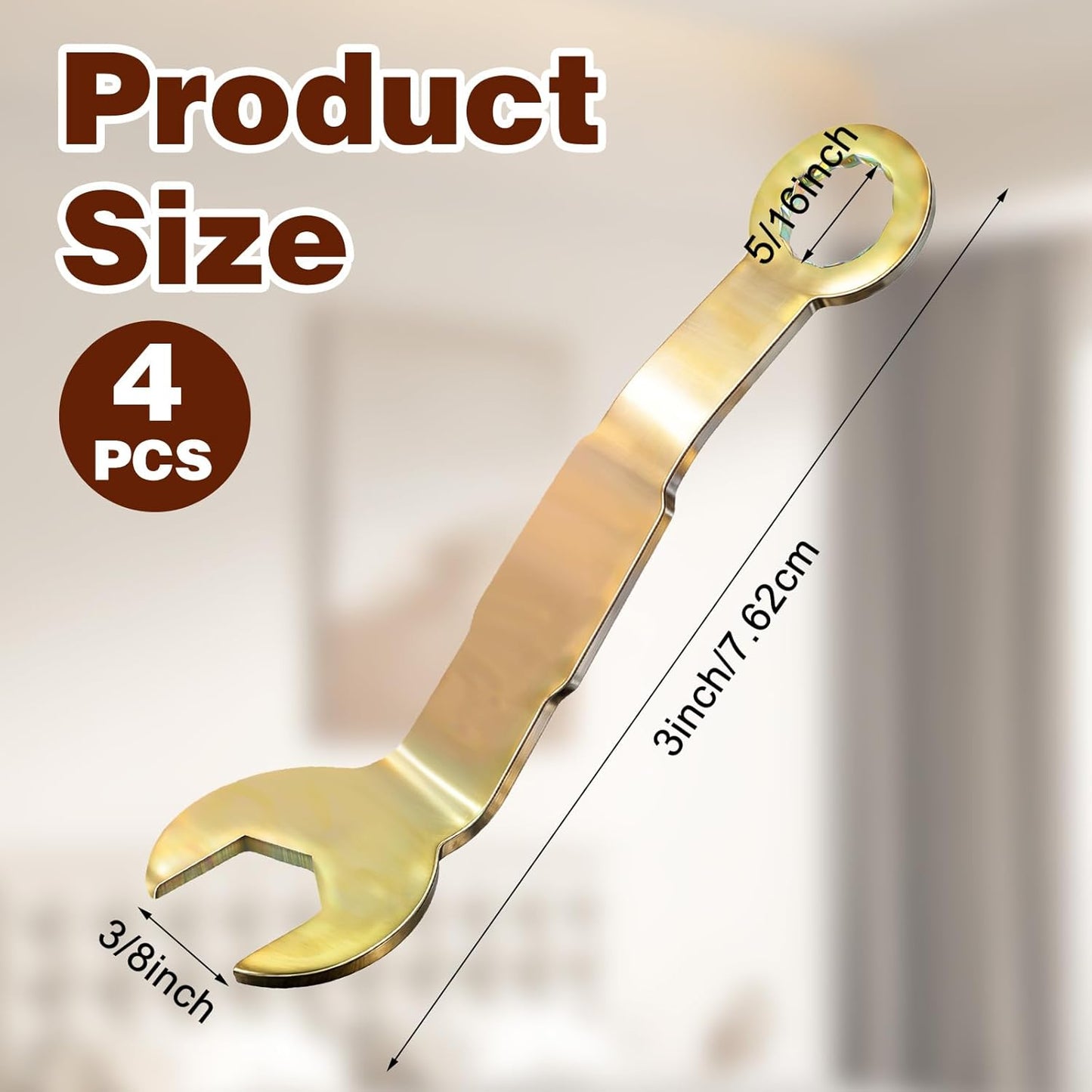 Llave puerta bolsillo 3/8 pulg N7164 herramienta ajuste