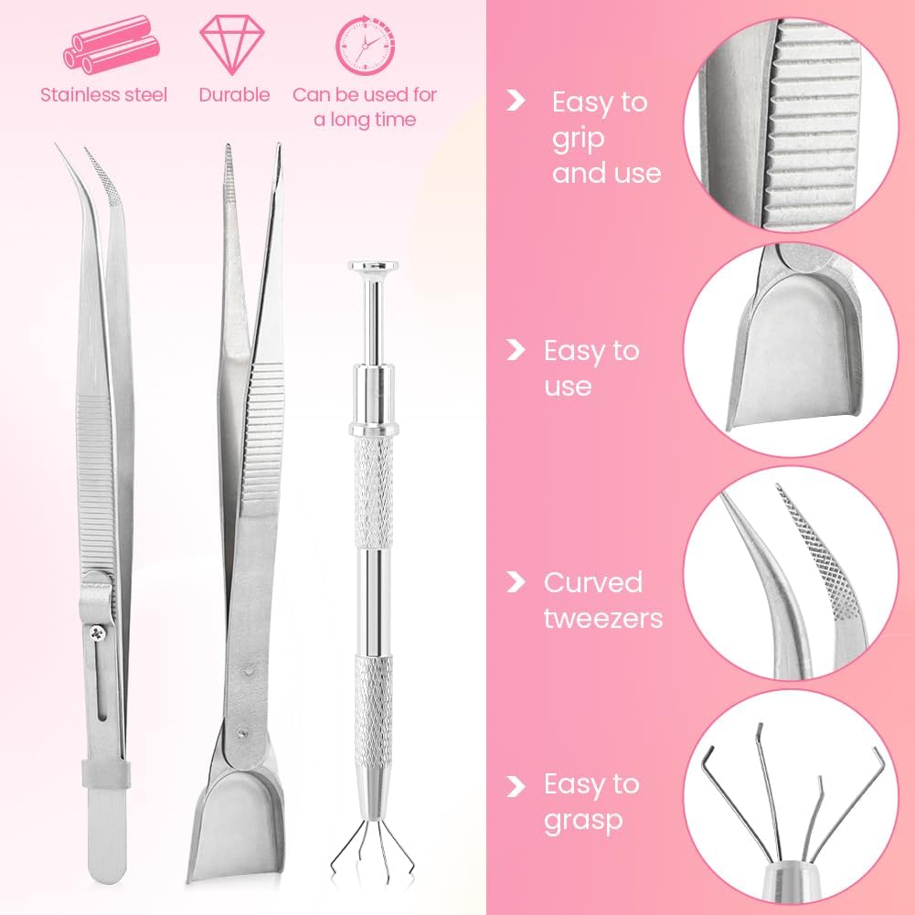 4 herramientas chispas acero inox para decorar pasteles y cupcakes