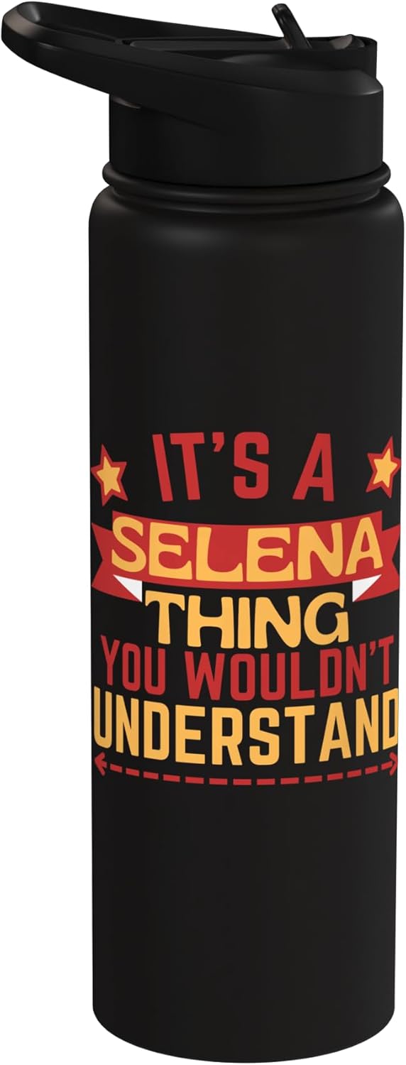 Botella de agua aislada de acero inoxidable Selena