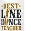 Bote de agua acero inoxidable para profesor de line dance