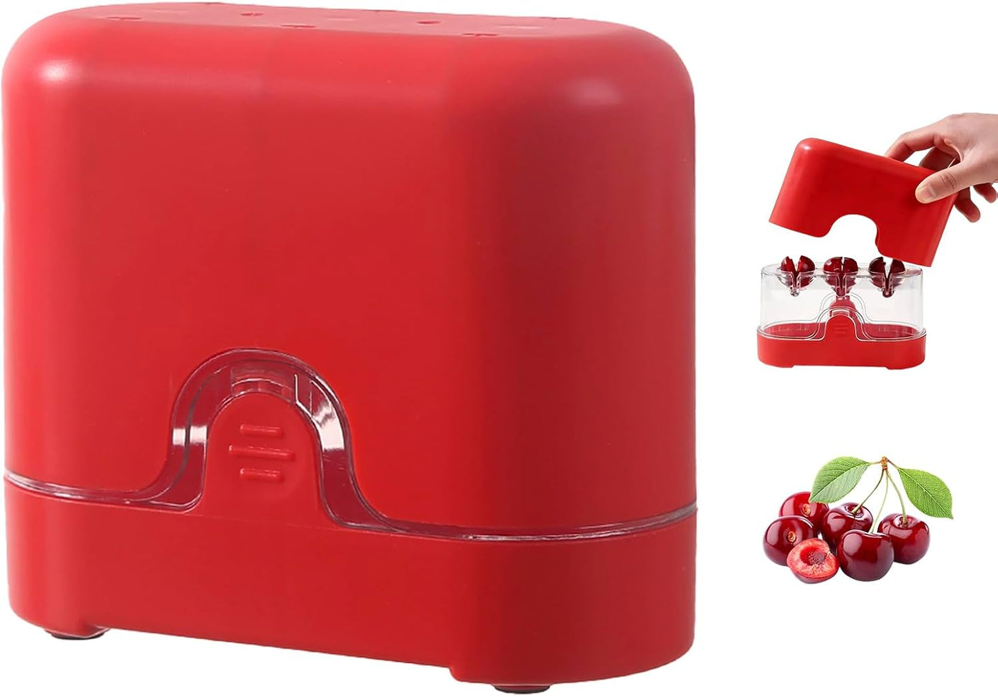 Extractor cerezas 3en1 manual cocina mermelada