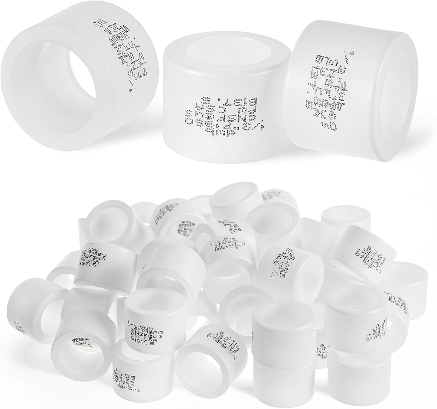 100 Pzas Anillos Expansión PEX 1/2pulg Plástico