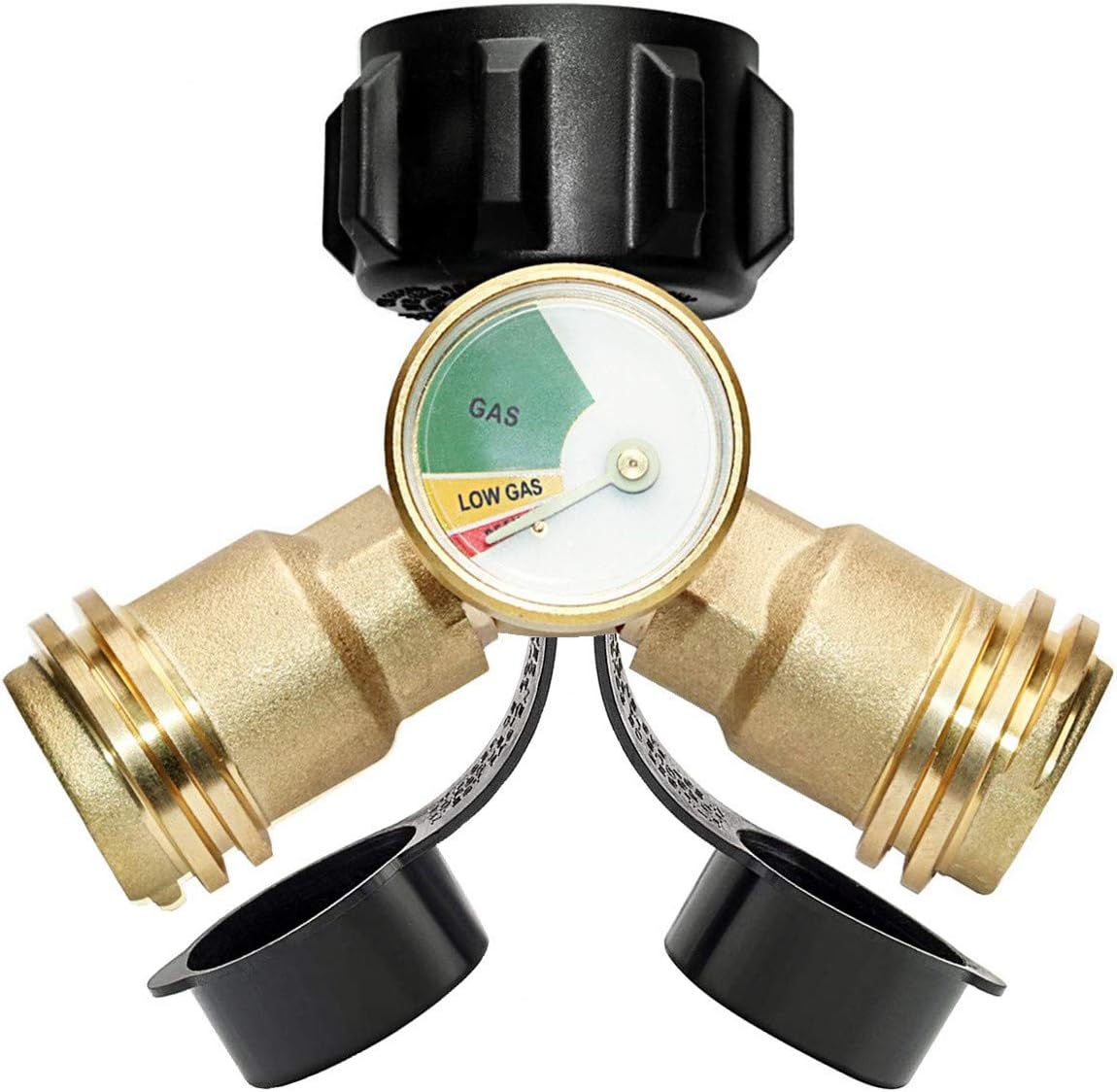 Divisor propano adaptador Y medidor tanque 20lb parrilla