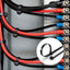 100 Pzas Cintas Nylon para Organizar Cables Oficina