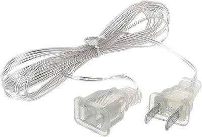 Cable extensión luces led transparente para interiores y exteriores