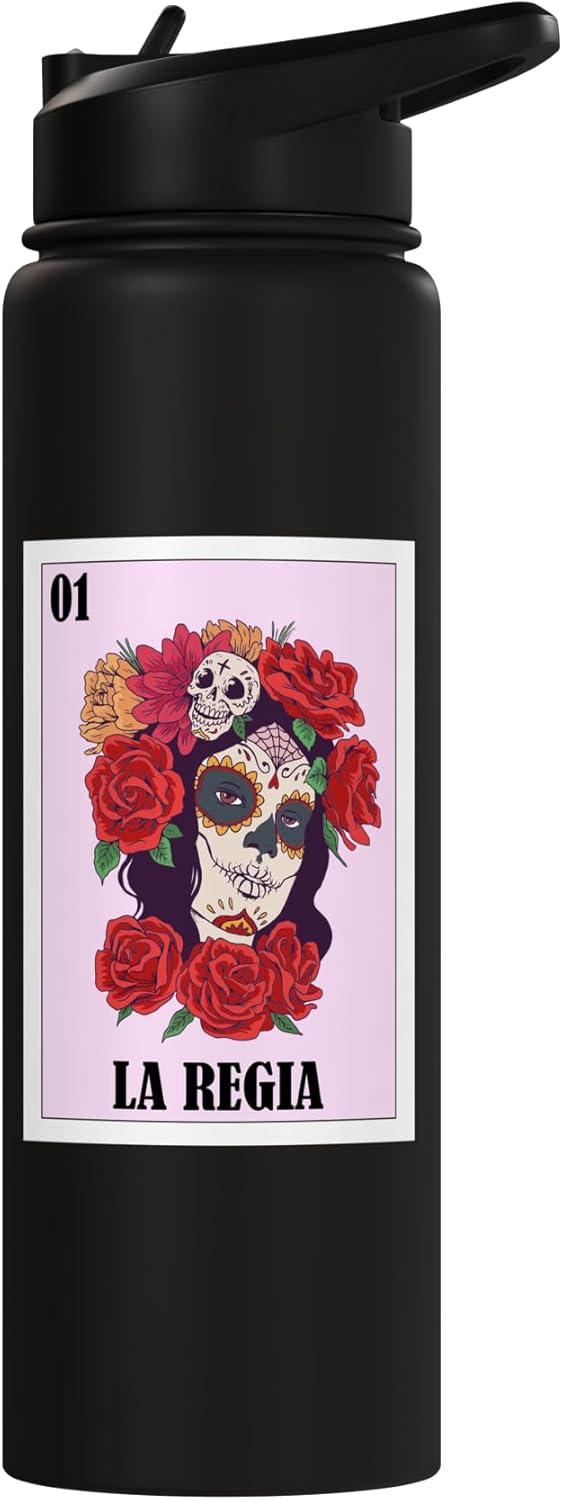 Botella agua acero inox aislada Monterrey