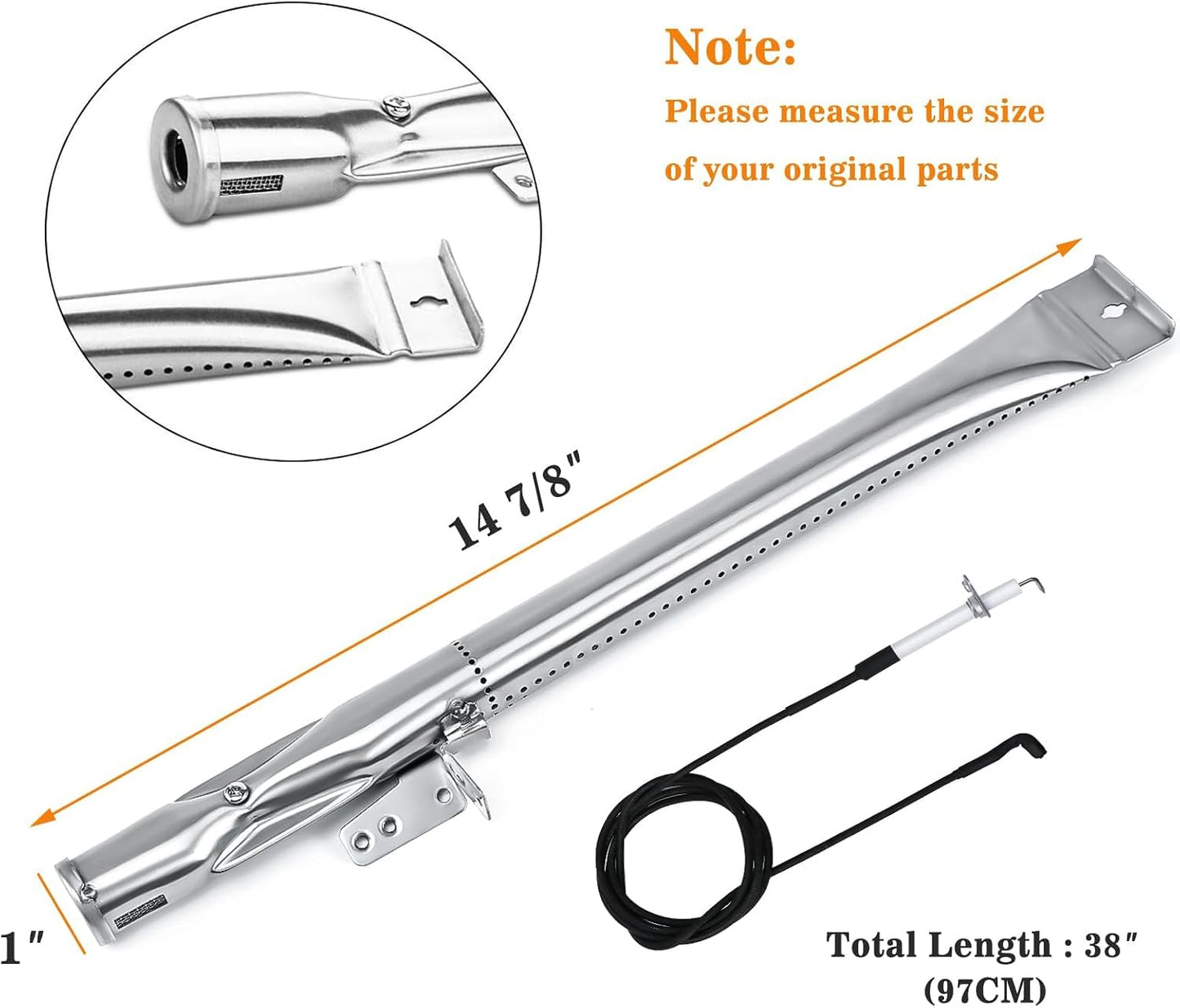 Repuesto parrilla Nexgrill 720-0830H acero inox