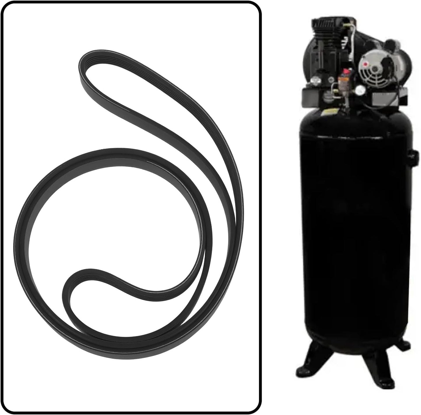 Compresor aire correa multiacanalada 6 surcos comp HUSKY C603H