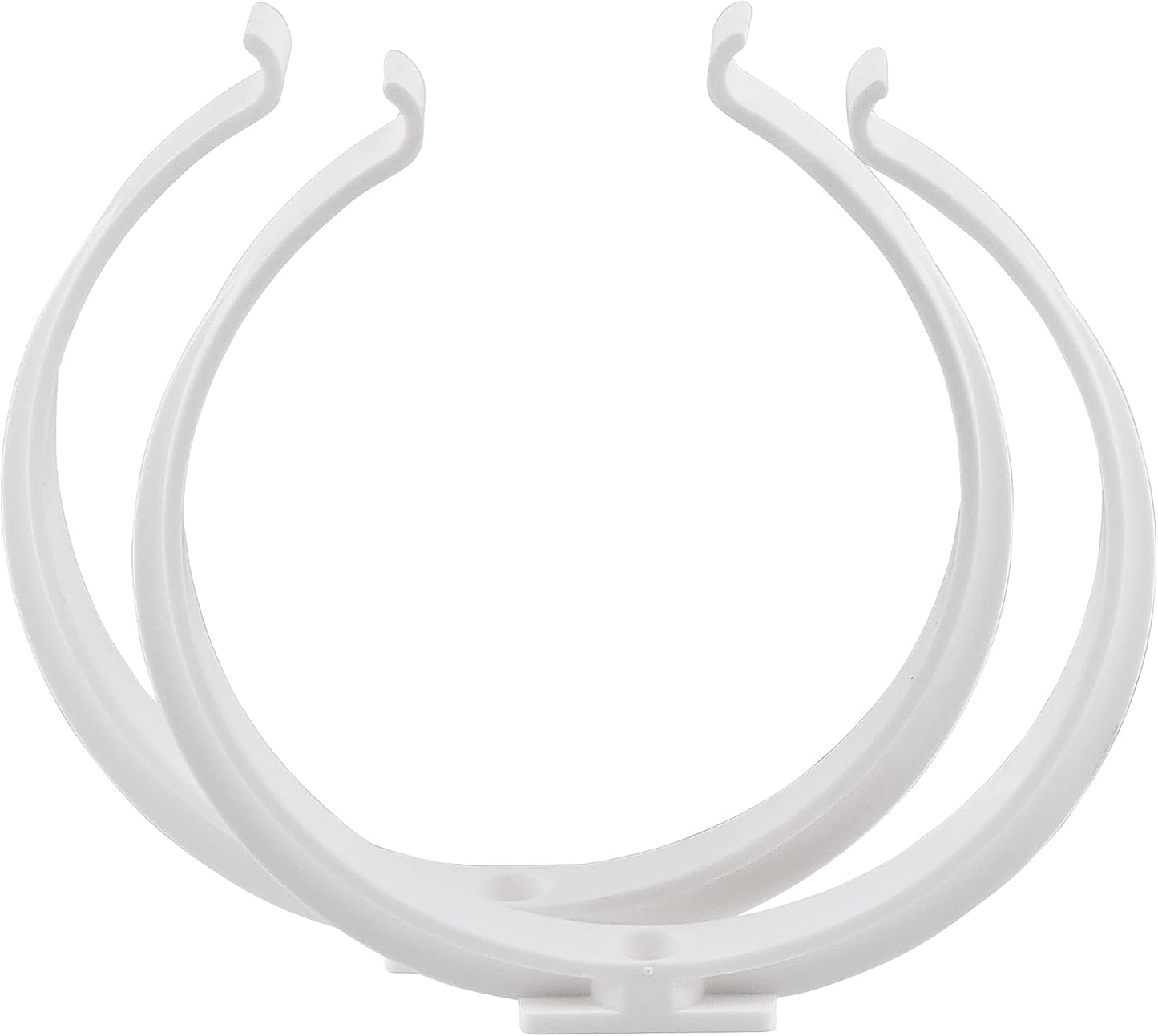 Soporte para tubo de ventilación 6 pulg plástico blanco