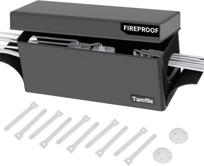 Organizador cables plegable ignífugo resistente calor