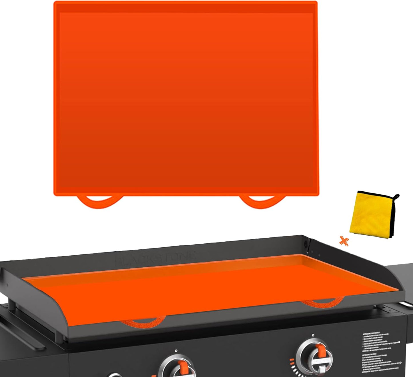 Cubierta parrilla Blackstone 22pulg accesorios silicona camping