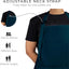 Delantal Cocina Ajustable con Bolsillos Azul Marino