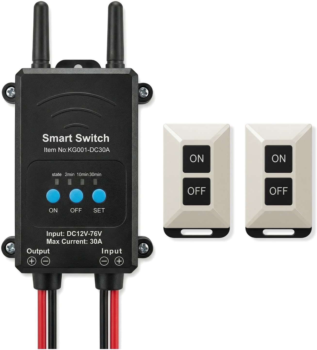 Interruptor inalámbrico Bluetooth 12-76V para puertas