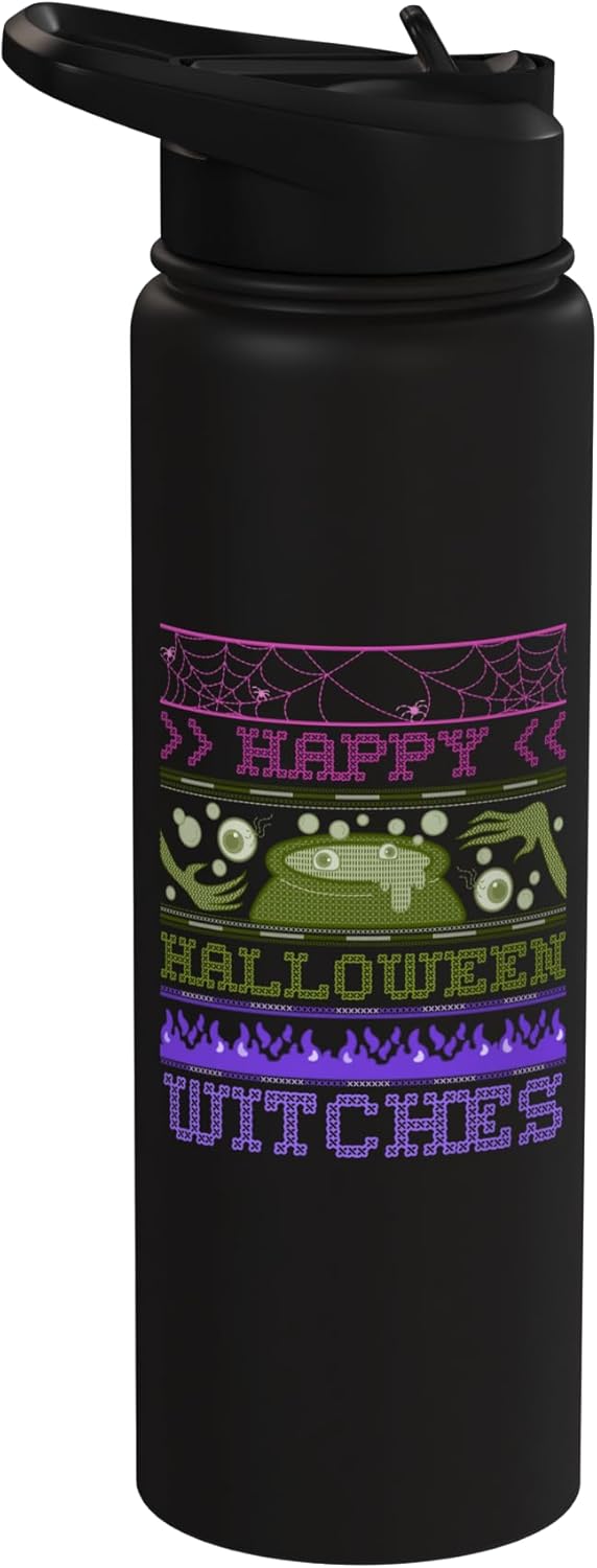 Bolso de tela con estampado de brujas para Halloween