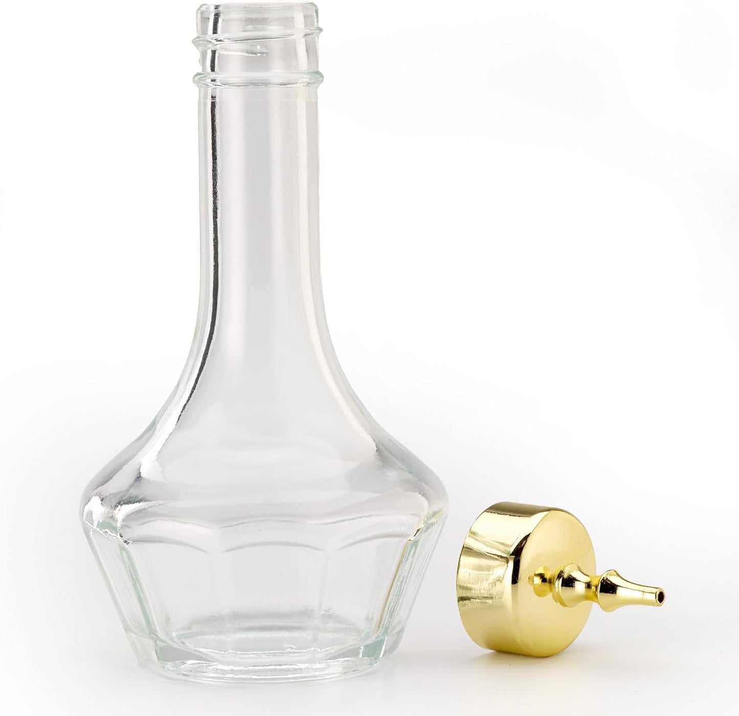 Botella Bitter con Tapa Dorada Enroscable 1.7oz