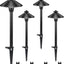 Luces LED 12V 3W aluminio impermeables para jardín patio