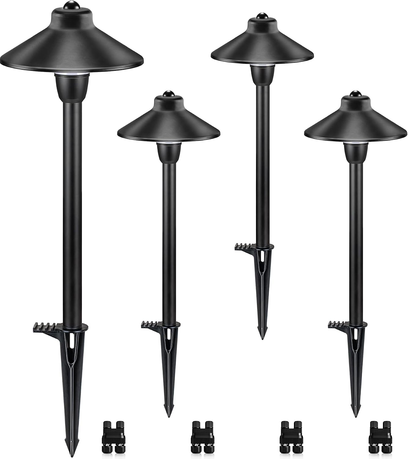 Luces LED 12V 3W aluminio impermeables para jardín patio