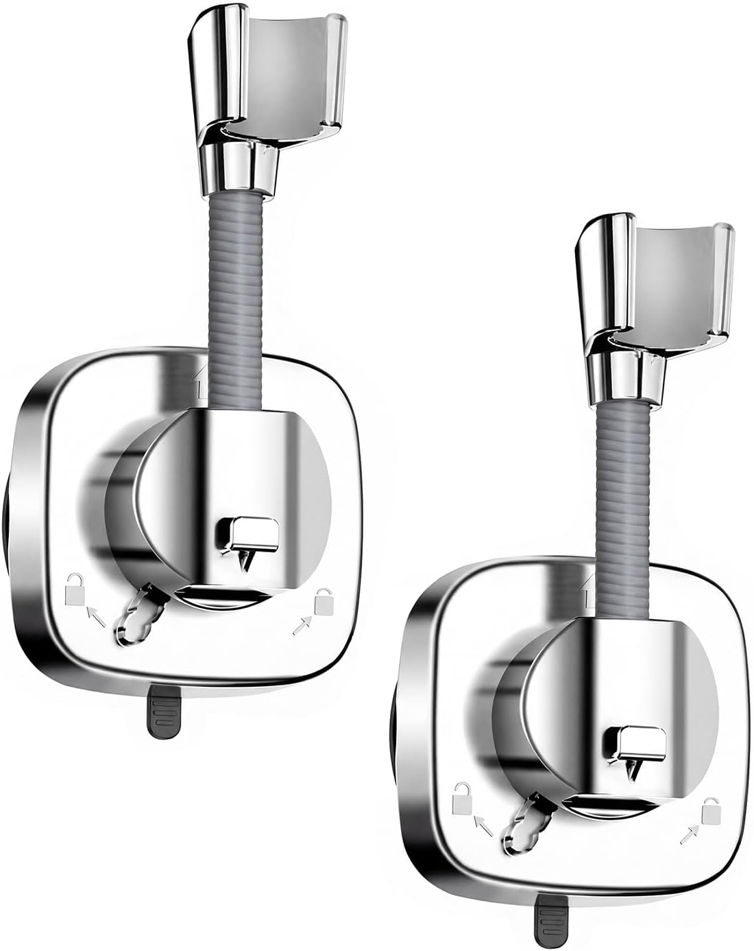 Soportes ducha ajustables 360° sin taladro para pared