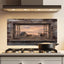 Adhesivo decorativo rústico para cocina 30x16pulg