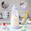 Dispensador de masa para panqueques con botella de 33 oz y accesorios