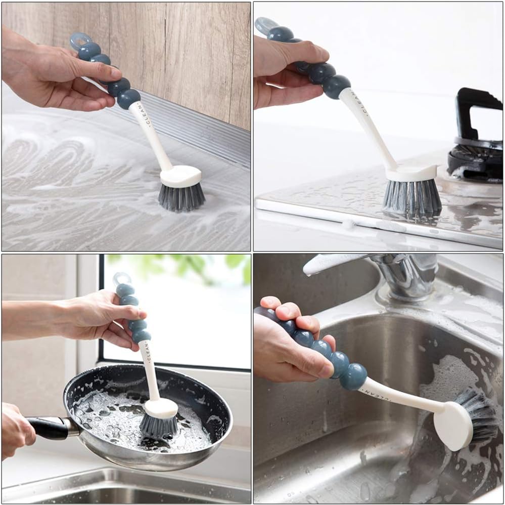 Set 4 Cepillos Multiusos para Cocina con Cerdas Rígidas