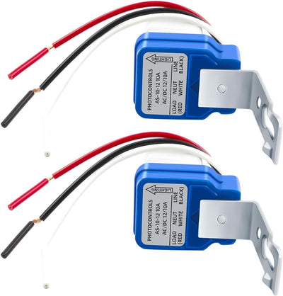Controlador sensor fotoeléctrico 12V 10A para iluminación exterior