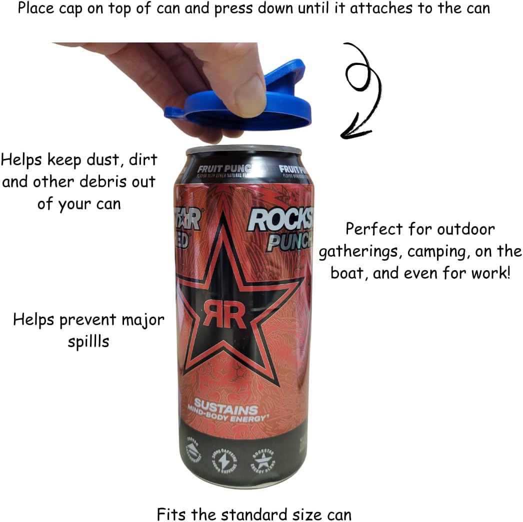 Cubierta para latas estándar sin BPA 2 Uds