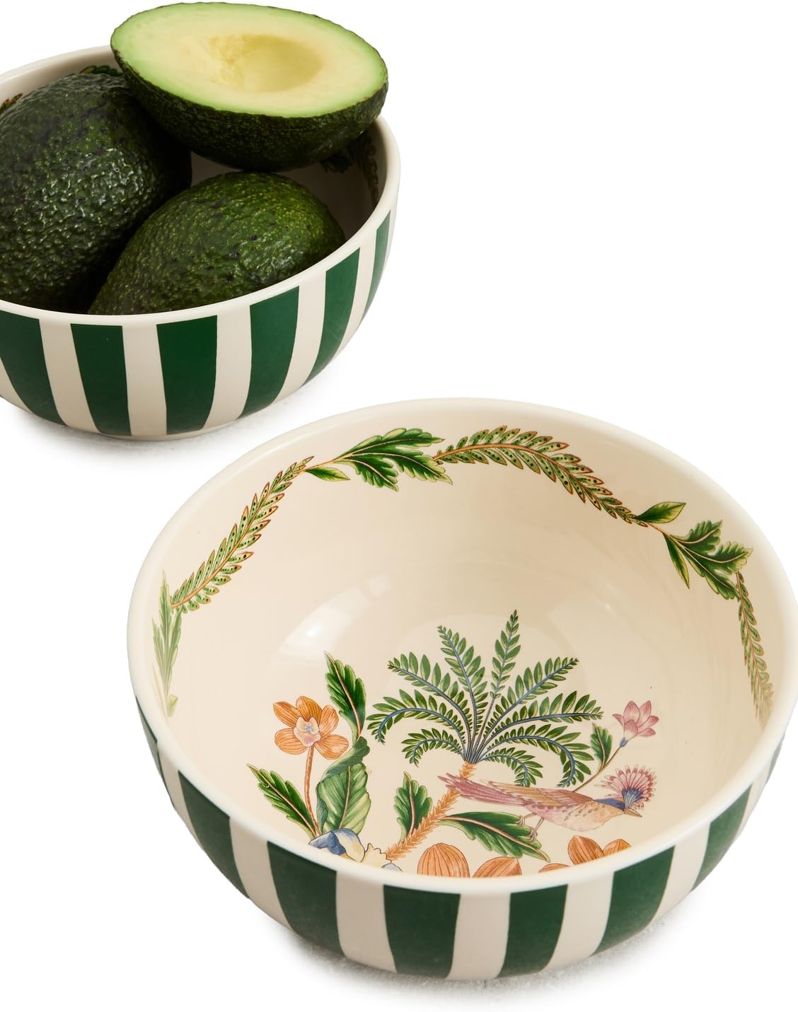 Set 2 Cuencos Florales Naturales Mujer