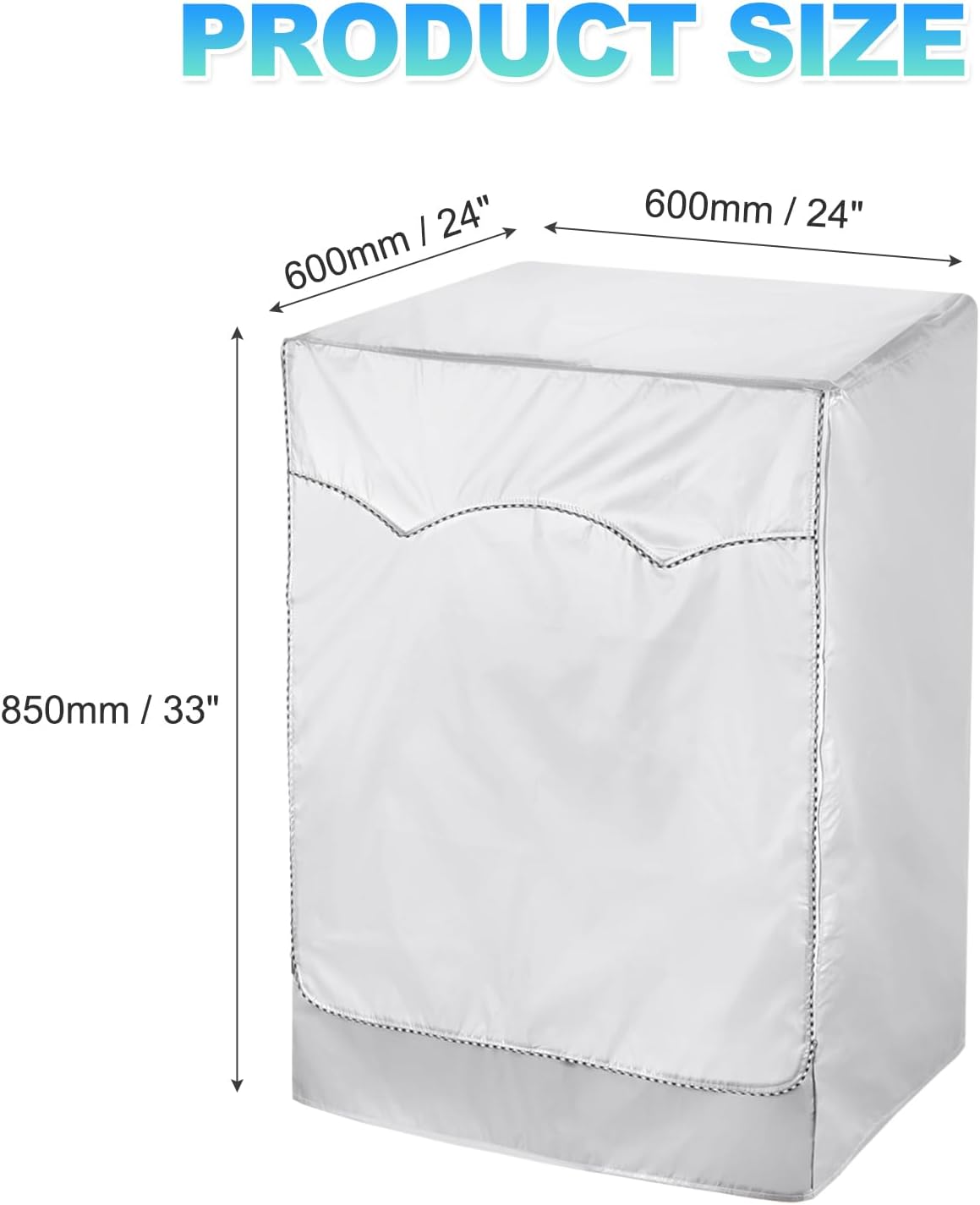 Fundas lavadora/secadora 24x24x33pulg impermeables
