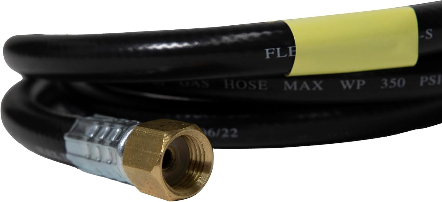 Manguera propano 5ft rosca 1/4 hembra/macho