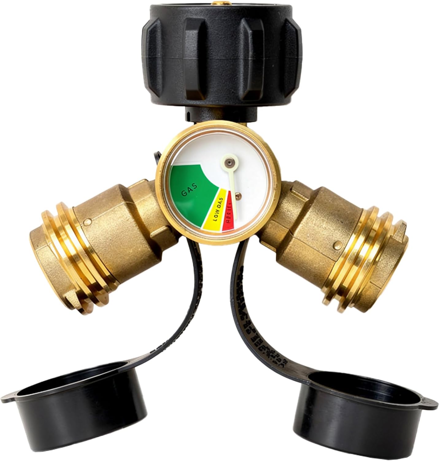 Adaptador tanque propano conector T gas LP 20lb para parrilla
