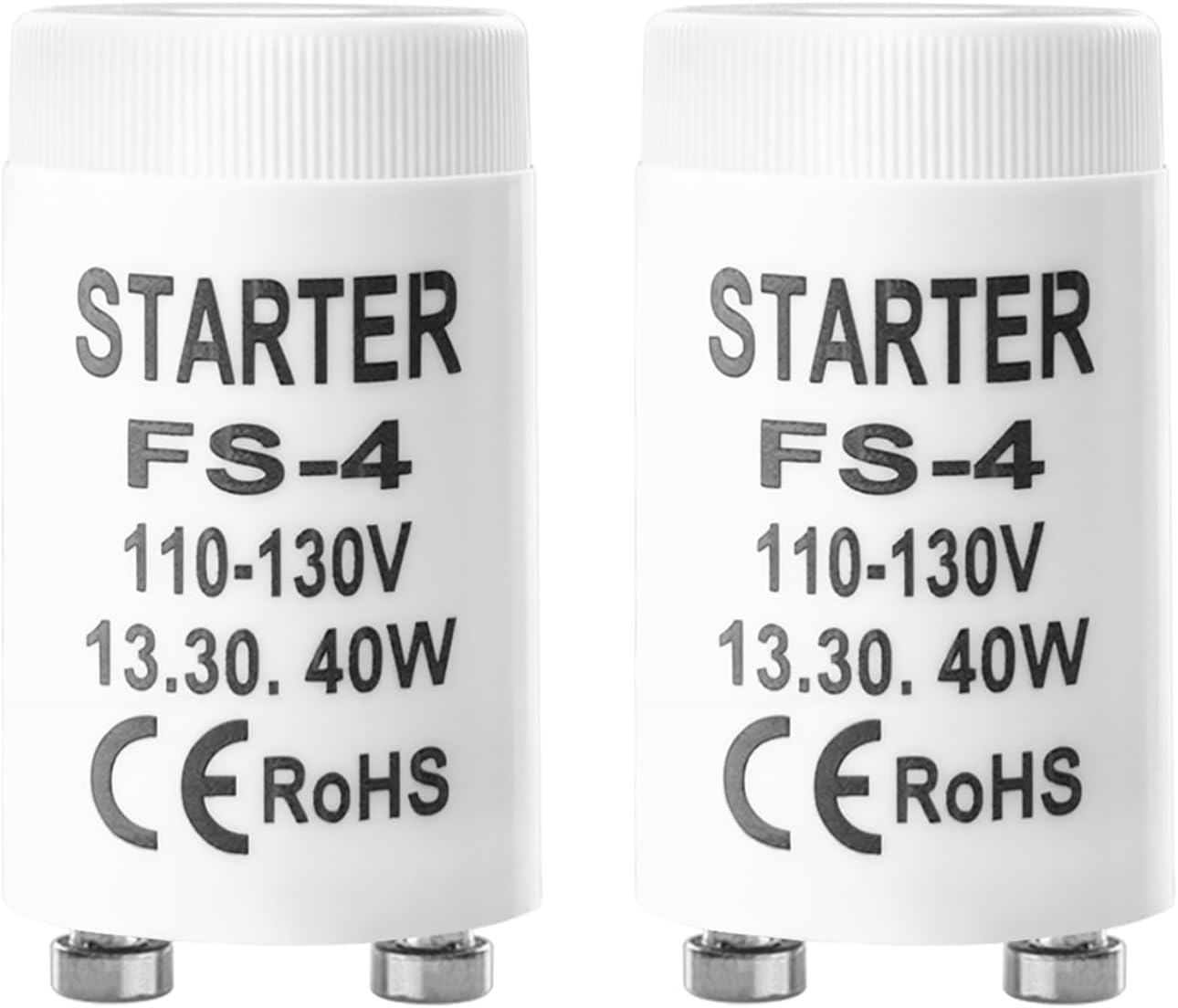 Arrancador luz fluorescente 13-40W paq 2 comp Leviton