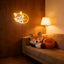 Letrero neón zorro dormido luz LED ajustable