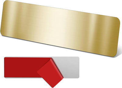 Placa autoadhesiva acero inox 8x34pulg para puerta