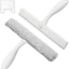 Juego escobilla ducha puerta vidrio microfibra 11pulg antiderrap