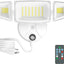 Iluminación exterior 100 W 10000 lm con control remoto IP65