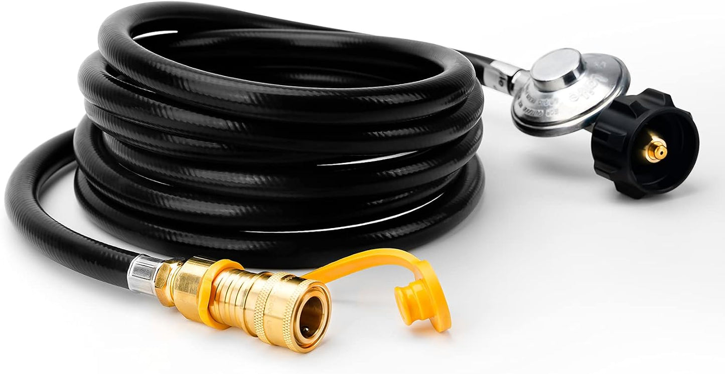 Manguera propano 12ft 3/8pulg desconexión rápida Big Buddy