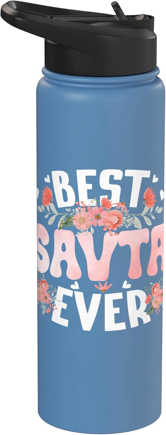 Botella agua acero inox aislada Savta