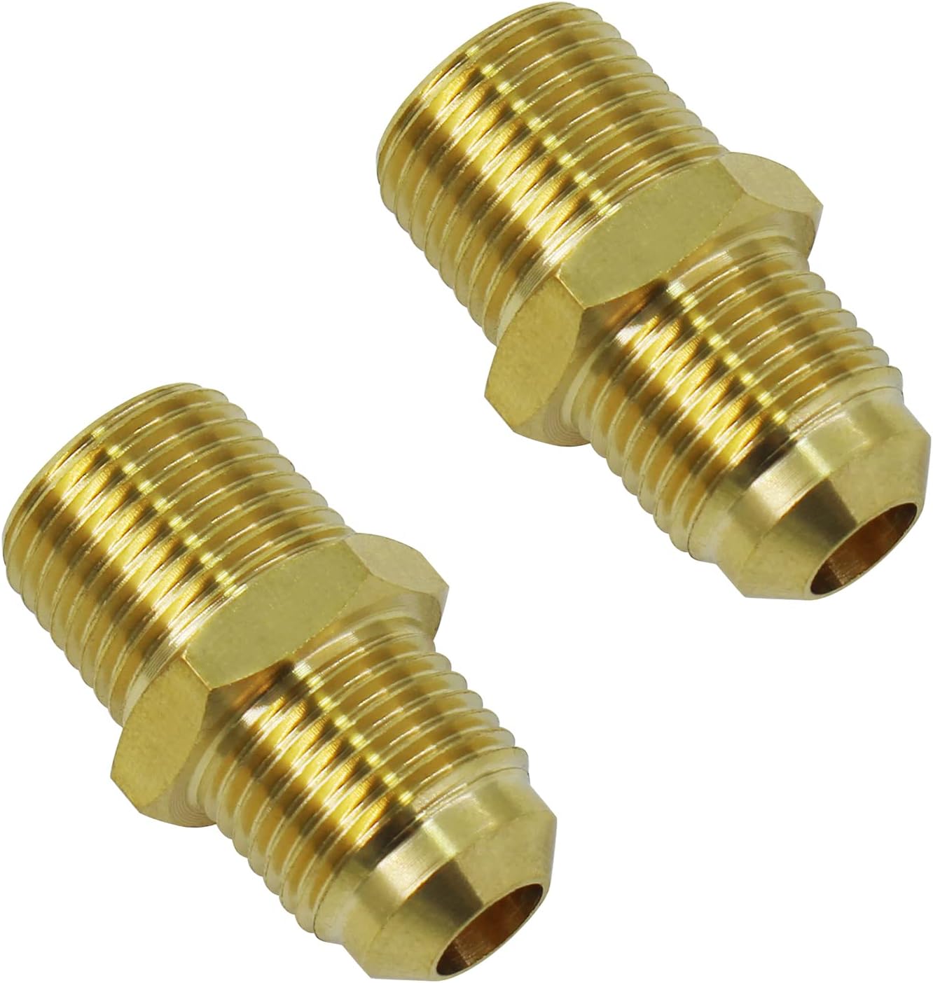 Adaptador propano giratorio para barbacoa latón