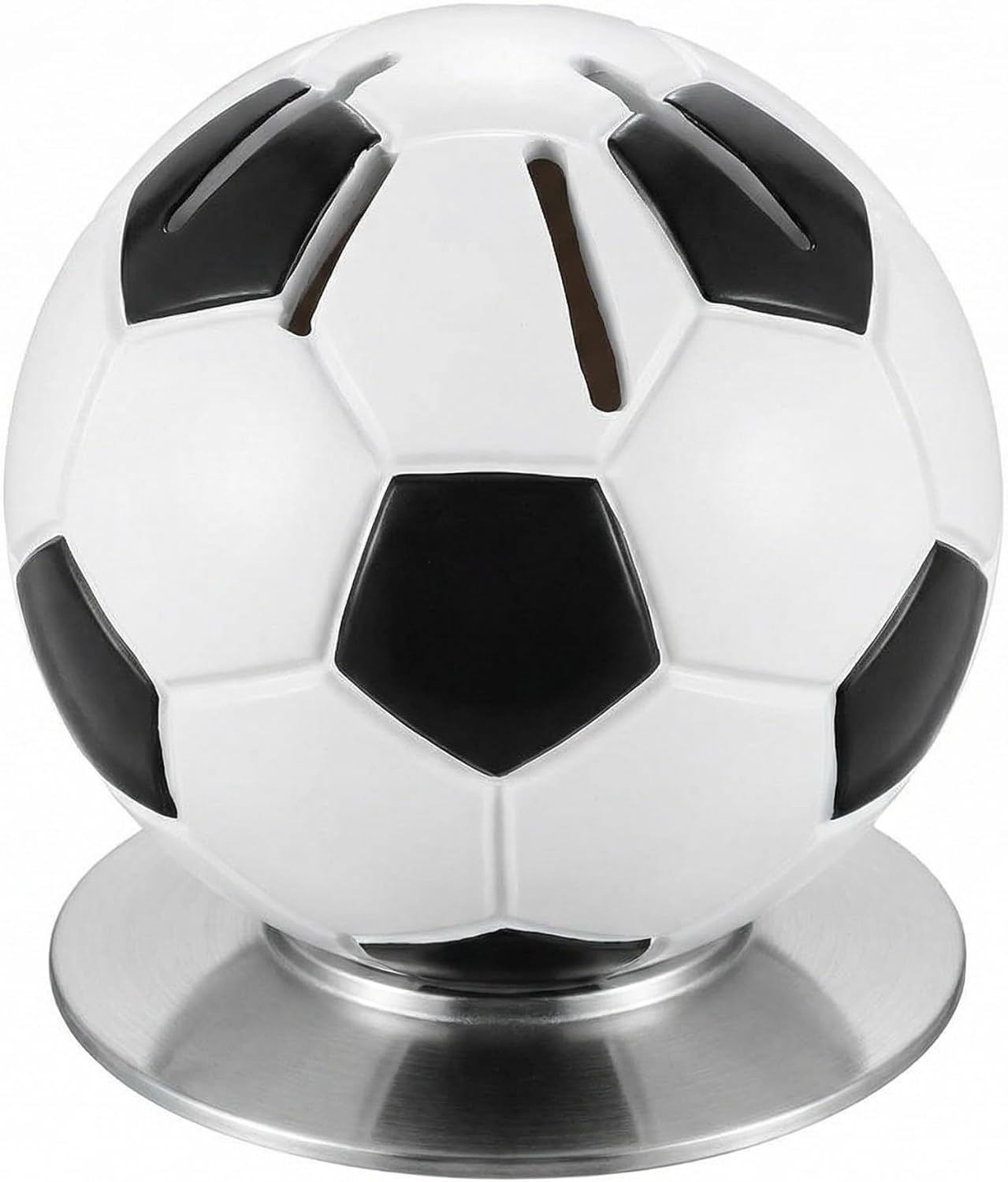 Soporte para cuchillos de pelota de fútbol cocina 7 ranuras organizador encimera