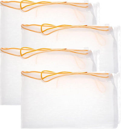 4 bolsas estopilla para colar queso y miel con cordón ajustable