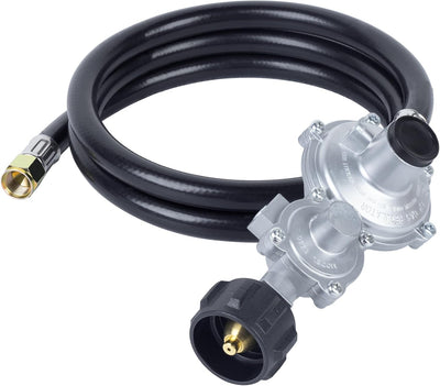 Manguera propano 2 etapas 5ft QCC hembra 3/8pulg RV parrilla
