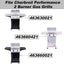 Repuesto para parrilla Char-Broil acero inox