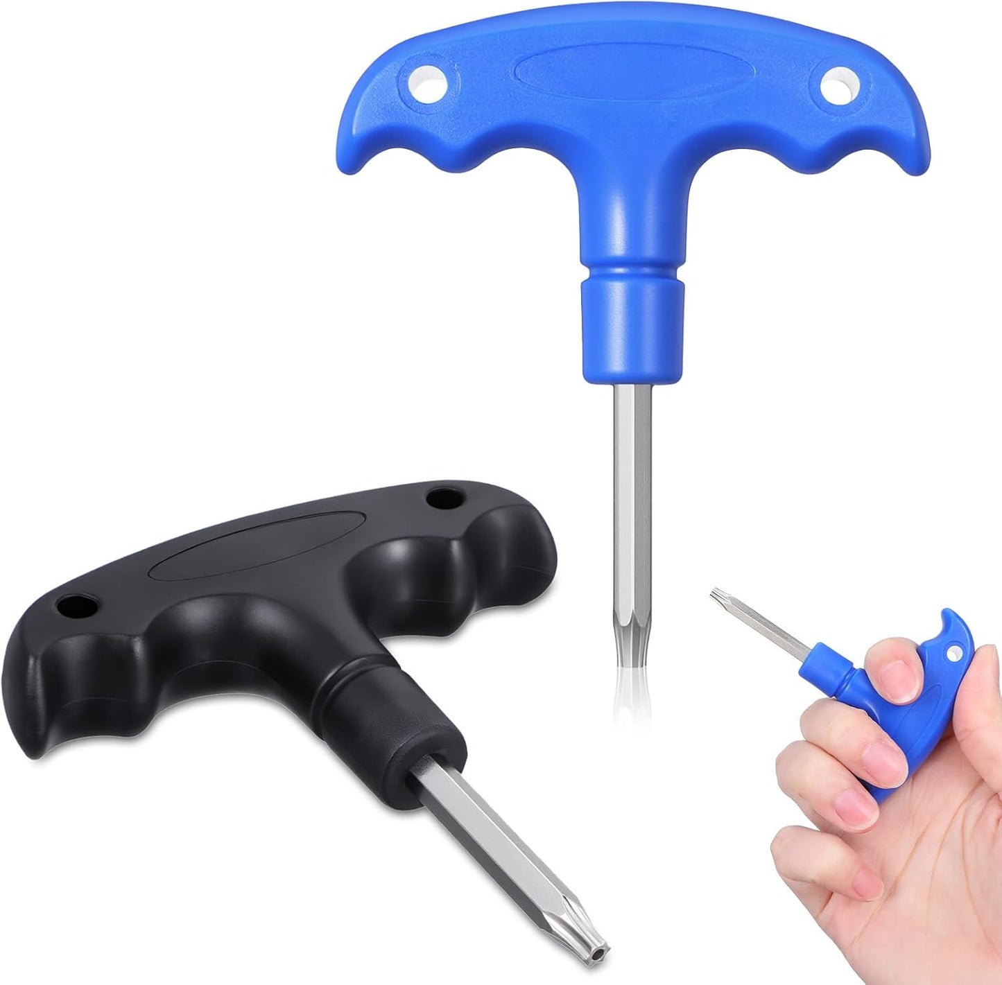 2 Llaves dinamométricas acero inox mango plástico para palos golf